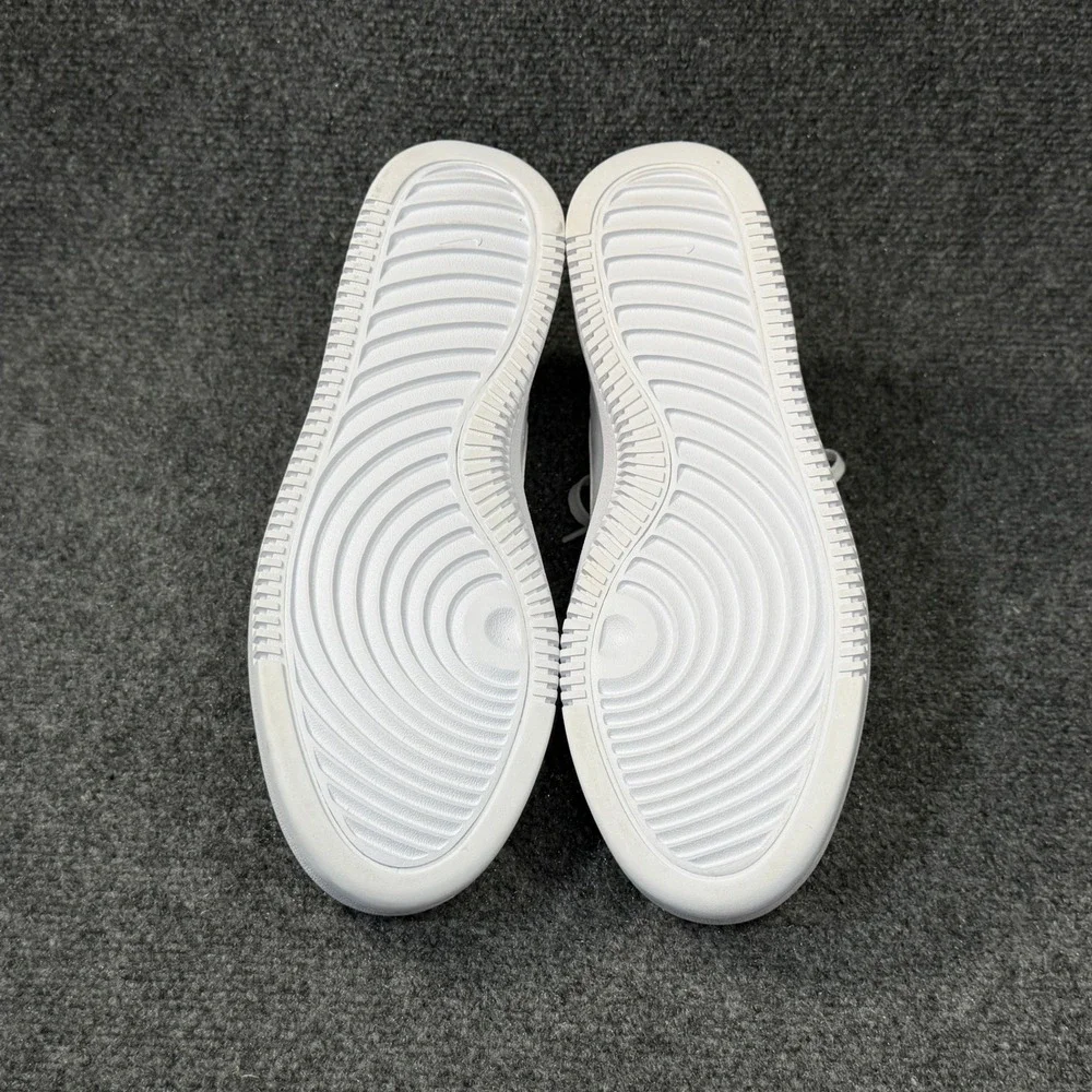 Nike Nike Court Vision Alta Shoes Womens 11 Triple White Athletic Retro Platform